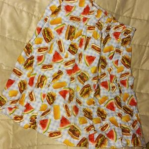 Picnic skirt w/matching hair 🙇